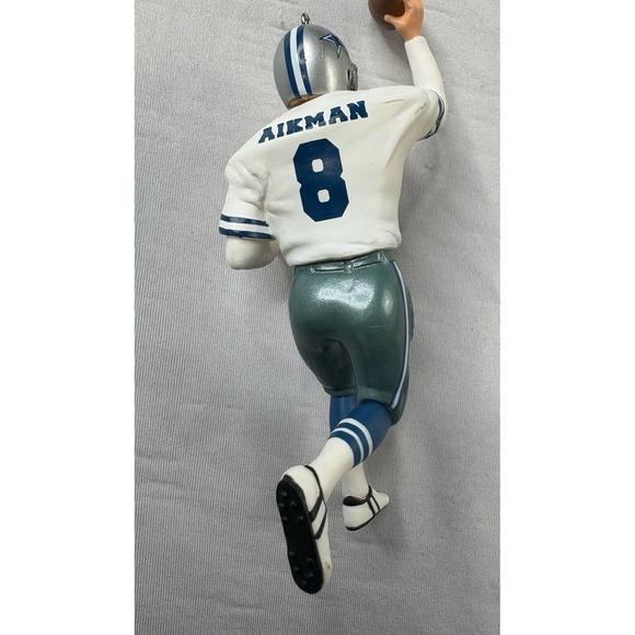 NEW VTG NFL Legends Troy Aikman Dallas‎ Cowboys Hallmark Keepsake Ornament 1996 - Picture 7 of 8